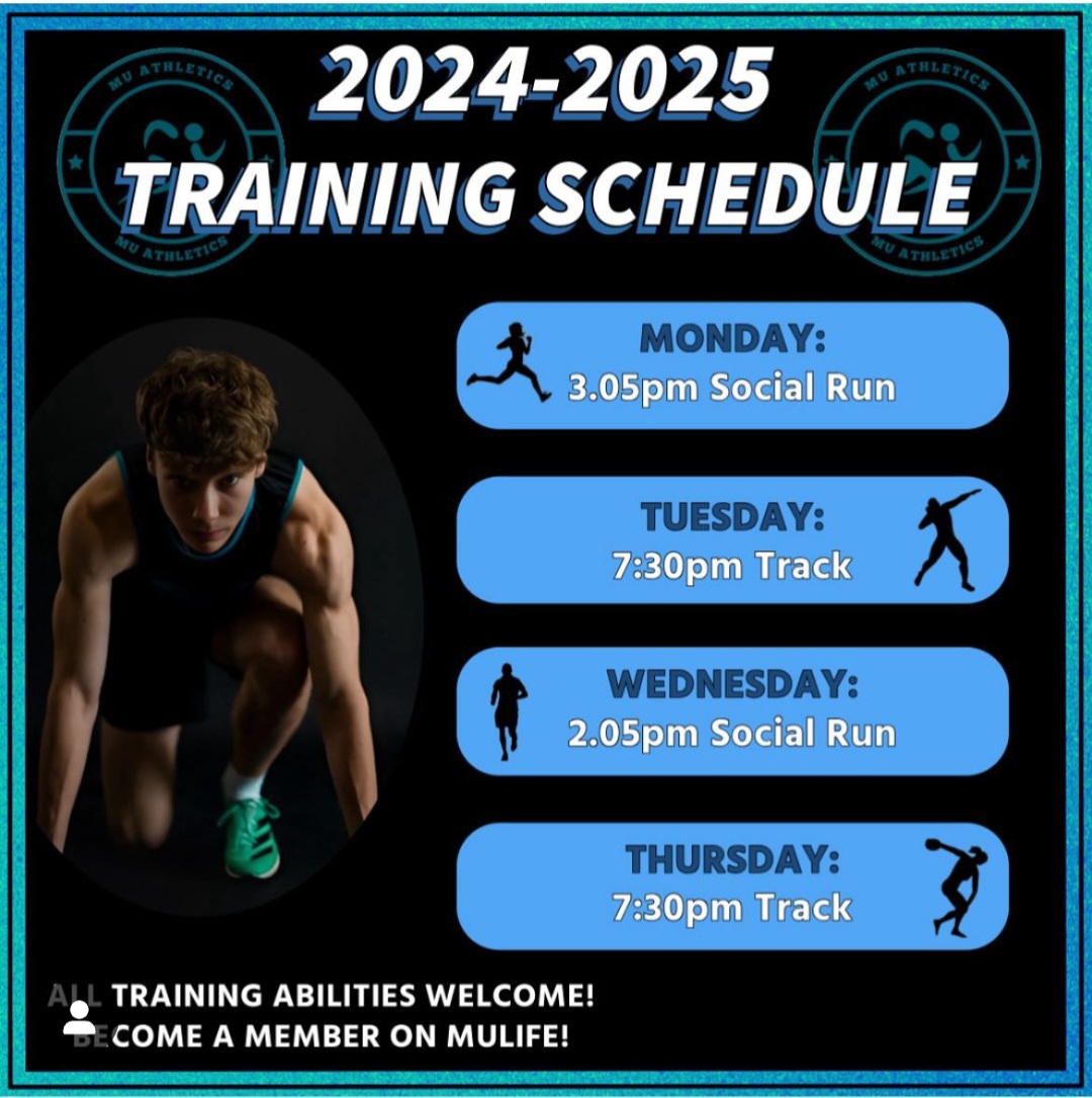 Training times 2024