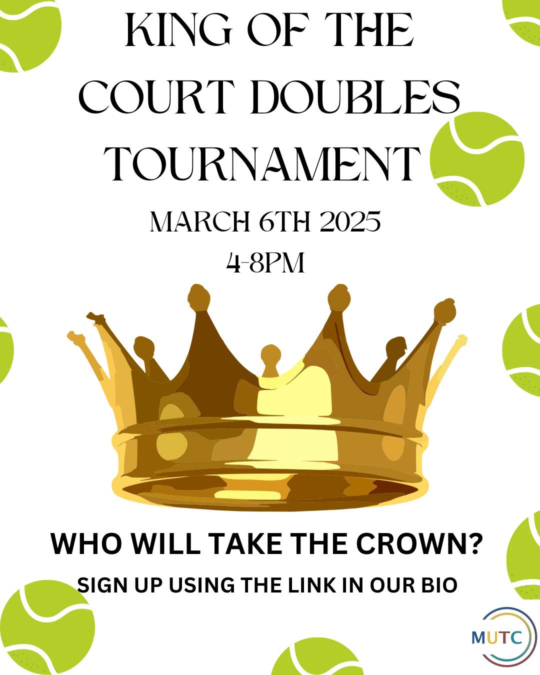 King of the Court Doubles Tournament 