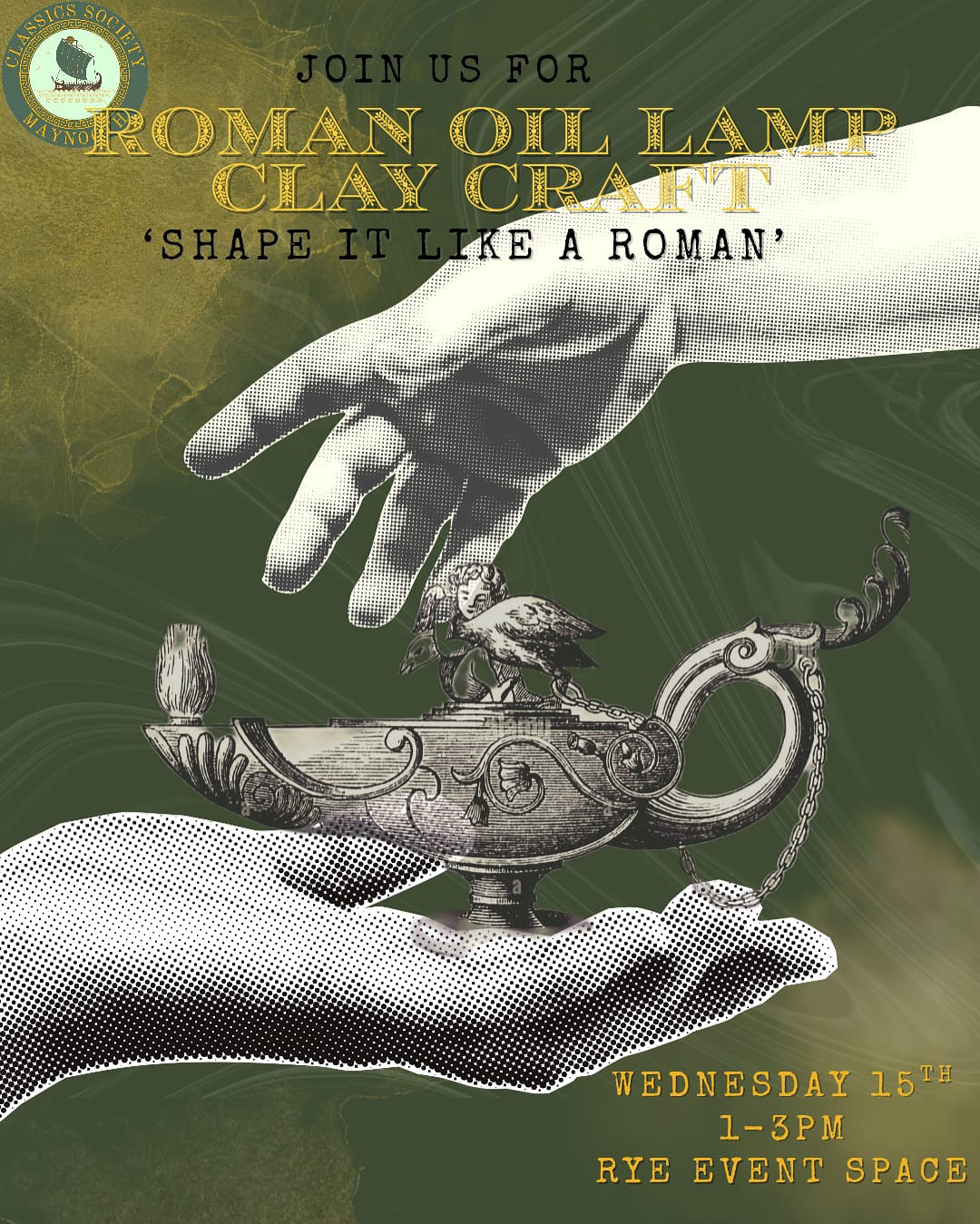 Roman Oil Lamp Craft