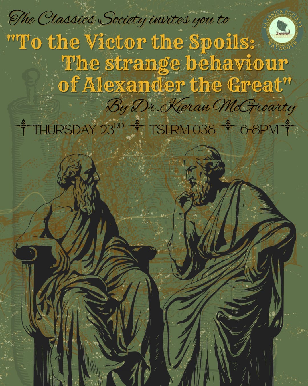 Lecture by Dr Kieran McGroarty
