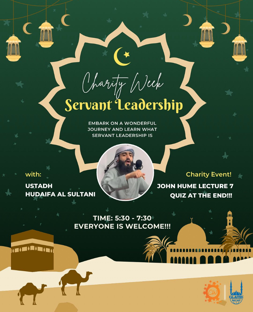 Charity Week Servant Leadership Event
